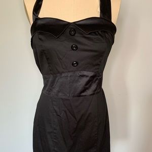 NWT black  pin up dress